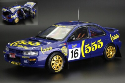 Subaru Impreza 555 #16 Hong Kong / Bejing Rally 1995 Lu Ning Jun 1:18 Model 5527