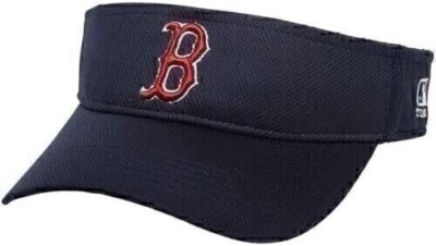 BOSTON RED SOX VISOR HAT MVP AUTHENTIC MLB BASEBALL TEAM ADJUSTABLE NEW CAP
