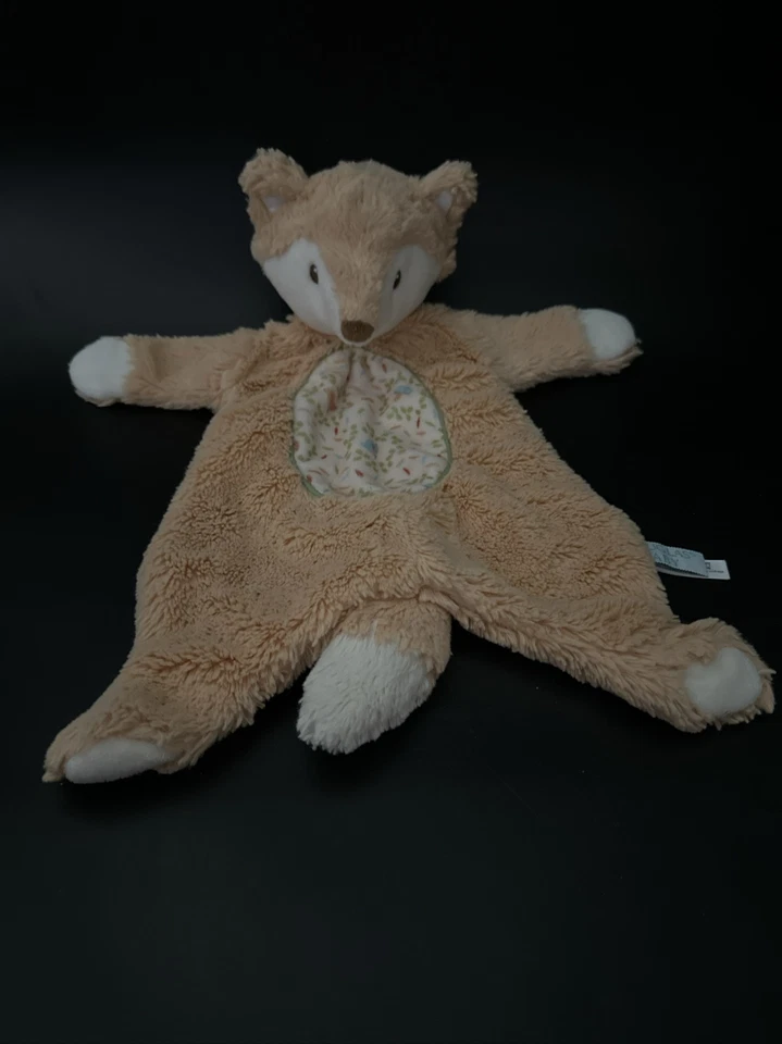 Manta de seguridad suave Douglas Baby 16" Fox Plush Woodland Cuddle Lovey Baby Toy Foto 2 de 3