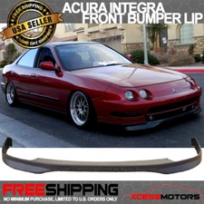 Fits 94-97 Acura Integra DC2 JDM Style Front Bumper Lip Spoiler Unpainted PU