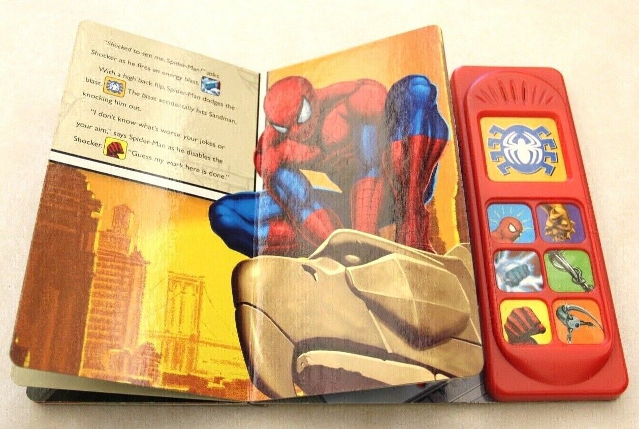 Marvel Spider-man - Spidey and His Amazing Friends - First Words! Point,  Match, Listen, and Learn! 30-Button Sound Book – PI Kids