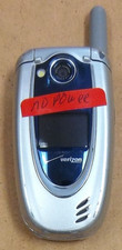 LG VX5200 - Silver and Blue  Verizon  Cellular Flip Phone