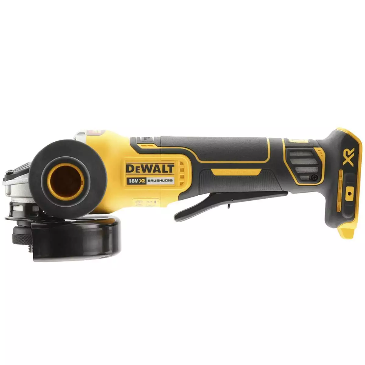 DeWalt DCG406 18v XR Cordless Brushless Paddle Switch Angle Grinder 125mm No Bat