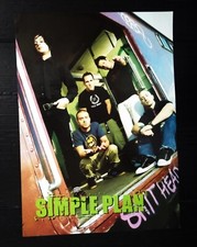 Simple Plan Santana Vintage Thailand ONLY 1 COLOR PAGE MEGA RARE!!!