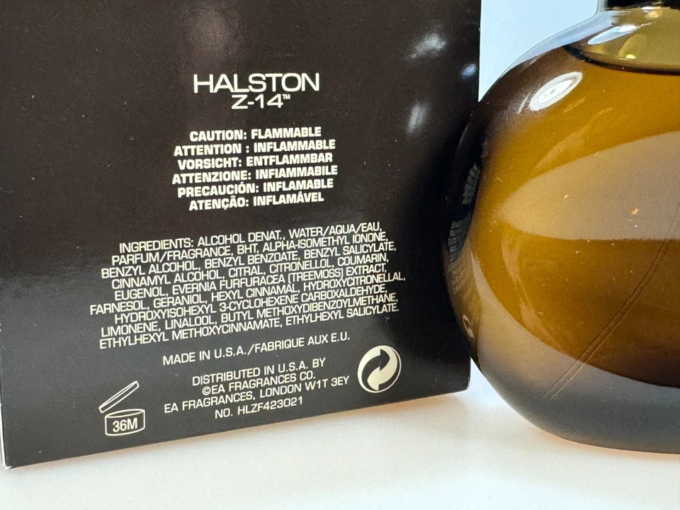 Halston Z-14 Cologne Spray  125ml - Bild 2 von 3
