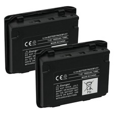 2PC 1900mAh BP-217 BP-217Li Replacement Battery for Icom IC-80AD IC-91A IC-91AD