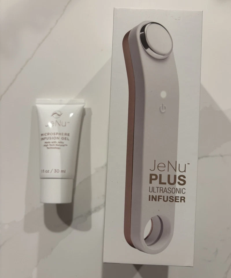 Gel para infusión ultrasónica y microesfera JeNu Plus 1 oz - Nuevo en caja Foto 2 de 2