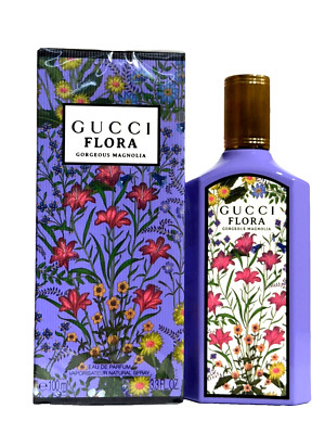 GUCCI Flora Gorgeous Magnolia Eau De Parfum 3.4 oz 100 ml Women's Spray
