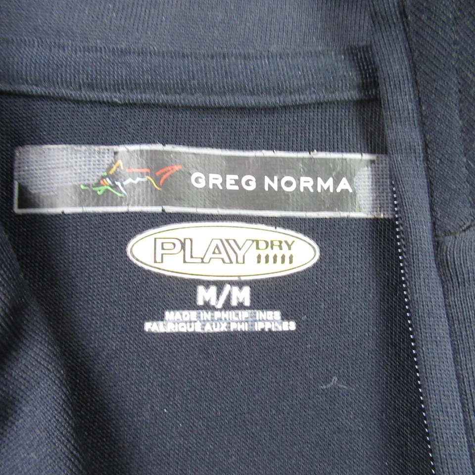 Camisa Greg Norman Mujer Manga Media Larga Ropa Activa 1/4 Cremallera Ligera Foto 3 de 4