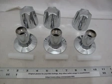 (3) NEW Danco Handles, Flanges, and Nipples for Pfister Verve - from #39619 Kit
