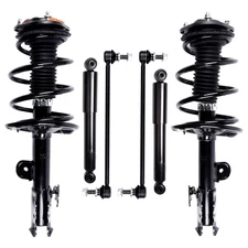 6pcs For Toyota RAV4 2006-2012 Front Rear Complete Struts Shocks Sway Bar Links