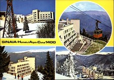 Hotelul Alpin Cota 1400 Sinaia Romania vintage postcard c805