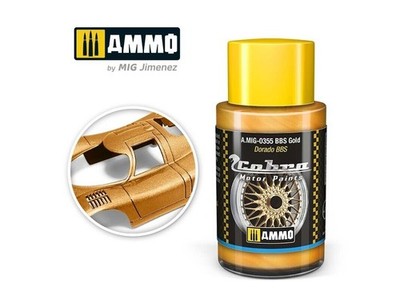 AMMO MIG - Cobra Motorlack Cobra Motor BBS GOLD, 30ml, 0355