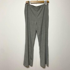 ESCADA Gray Slacks Size 40 Lightweight Pre-Owned with Flaws
