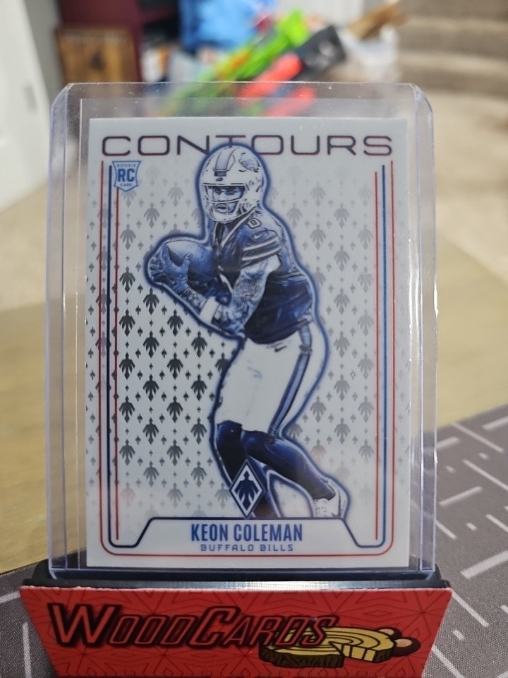 2024 Phoenix Keon Coleman RC Contours #CON-KCN Buffalo Bills Rookie