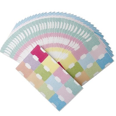 420 Pcs Thickened Handwritten Page Markers, Color Index Classification Label ...