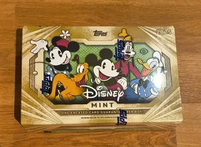 2025 TOPPS DISNEY MINT HOBBY BOX - NEU/FACTORY SEALED - versandbereit
