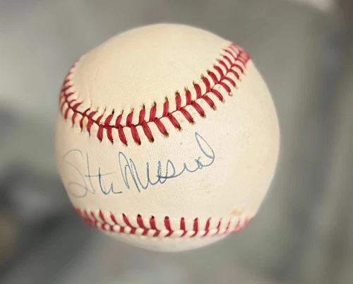 Stan Musial Autographed Signed National League Baseball - JSA Certified
