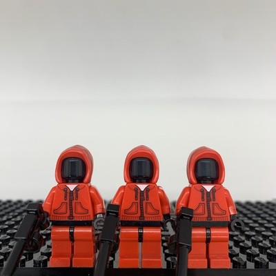 LEGO Squid Games Guards Minifigure lot (100% Genuine LEGO Parts)