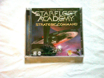 Star Trek Starfleet Academy Strategic Command Interplay PC CD Simulation Game