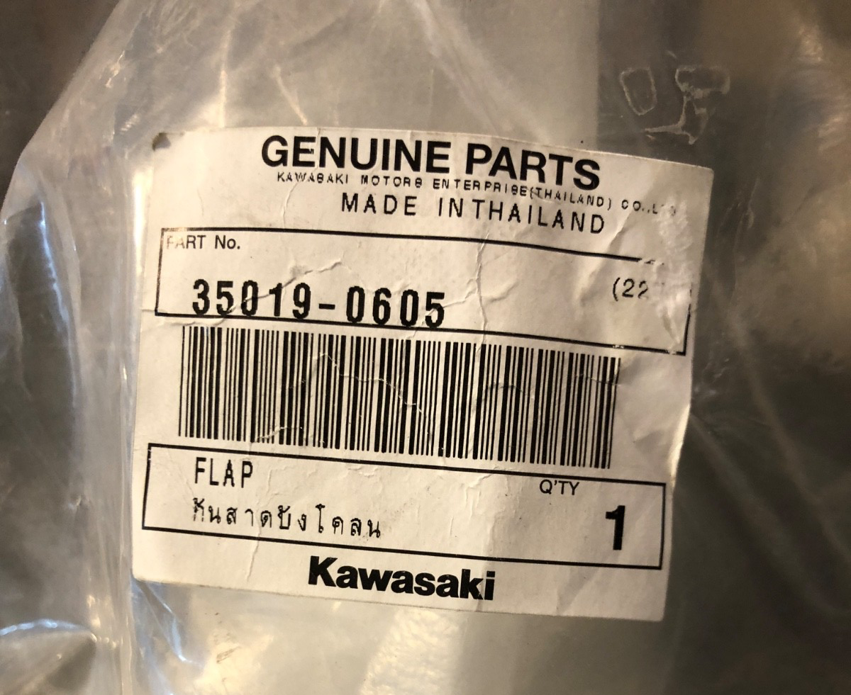 Kawasaki 2017-2020 Z125 Flap 35019-0605 OEM for sale online | eBay