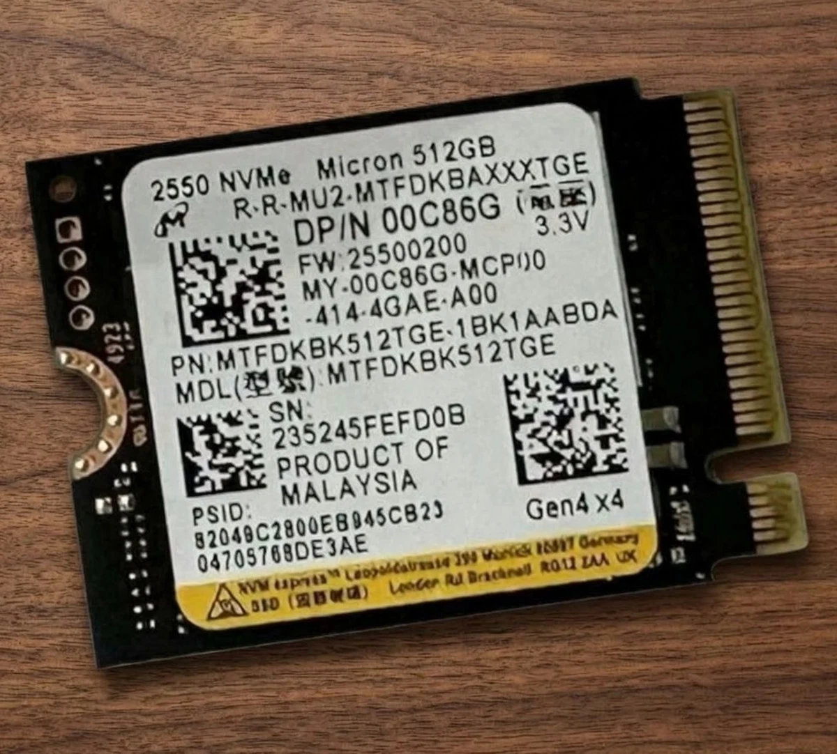 Micron 512 GB Internal Solid-State Drives for sale | eBay