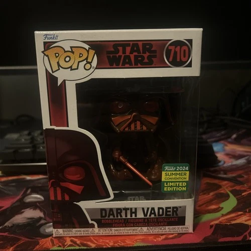 Funko Pop! Exclusive Star Wars Red Darth Vader #710 Figure Summer 2024 Edition