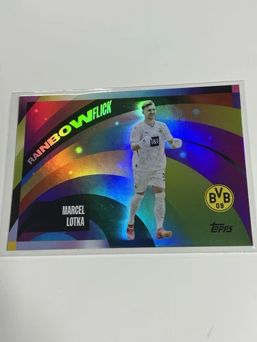 Marcel Lotka Rainbow Flick Case Hit Topps BVB 09 Team Set 2024/25 Dortmund