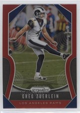 2019 Panini Prizm Red Prizm Greg Zuerlein #247 3ff