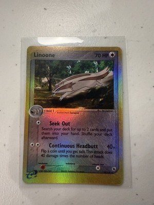 Nintendo Linoone 30/109 EX Ruby & Sapphire Reverse Holo Uncommon 70 HP 2003