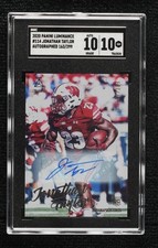 2020 Panini Luminance Rookies 163/299 Jonathan Taylor #114 SGC 10 GEM Auto 0b3o