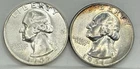 1951 and 1955 High Grade Washington Silver Quarters!