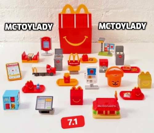 2025 McDONALD'S Lil Mcdonalds Miniature Kids HAPPY MEAL TOYS! NEXT DAY SHIPPING!