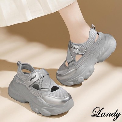 Summer Womens Platform Casual Sport Shoes Hollow Out Fashion Sneakers Breathable