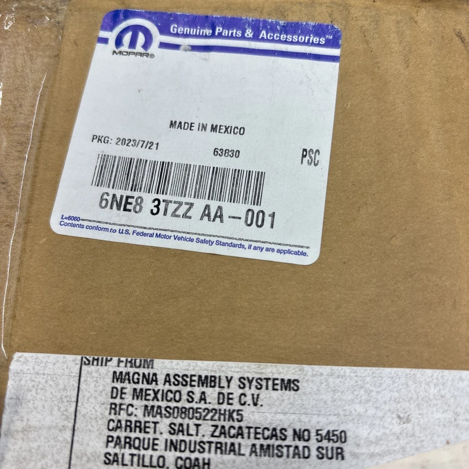 2014-2018 Ram 2500 3500 Front Radiator Grille Assembly 6NE83TZZAA Mopar OEM - Image 3 of 3