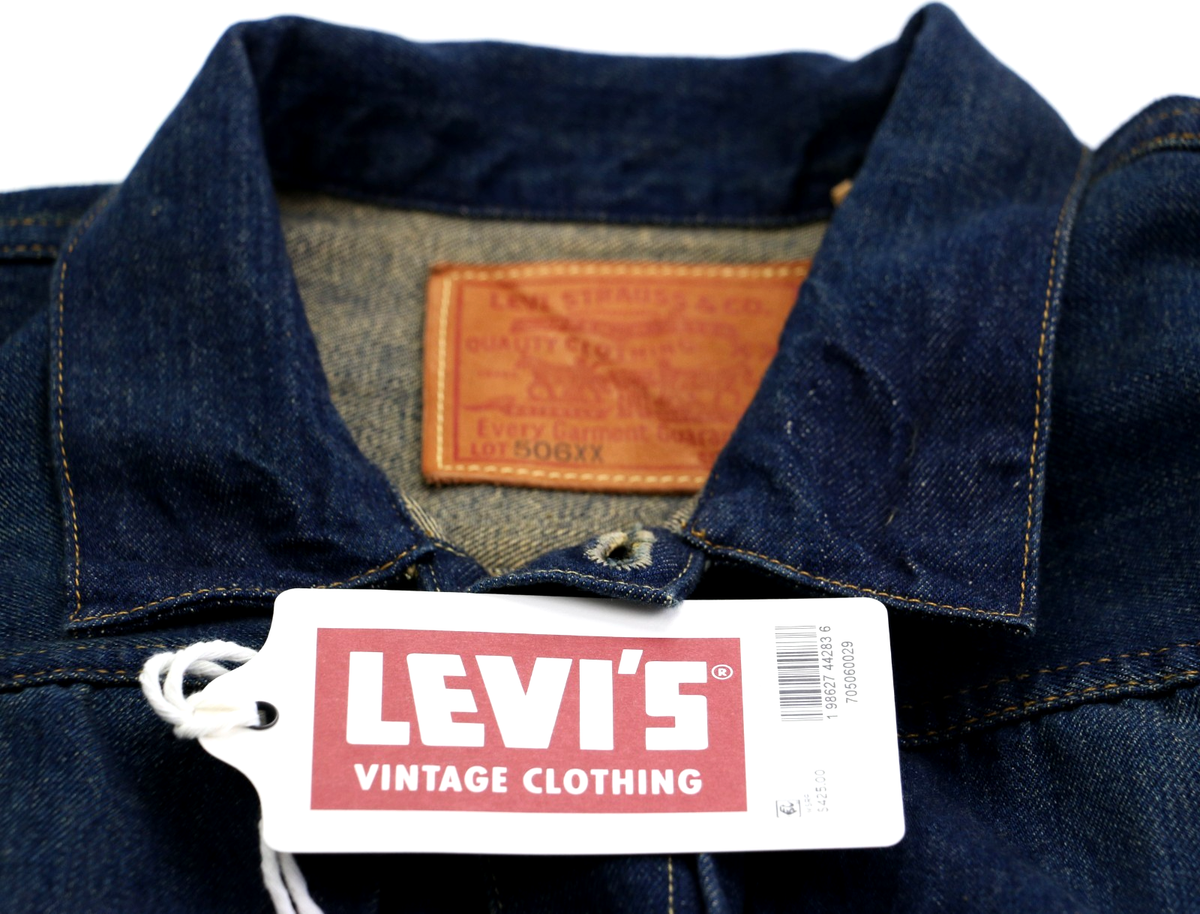 Levi's Vintage Clothing 1936 Type 1 Jacket Selvedge Denim Japan