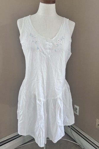 VS VICTORIA SECRET COUNTRY COTTON SLEEP NIGHTGOWN SIZE M/L Gold Label