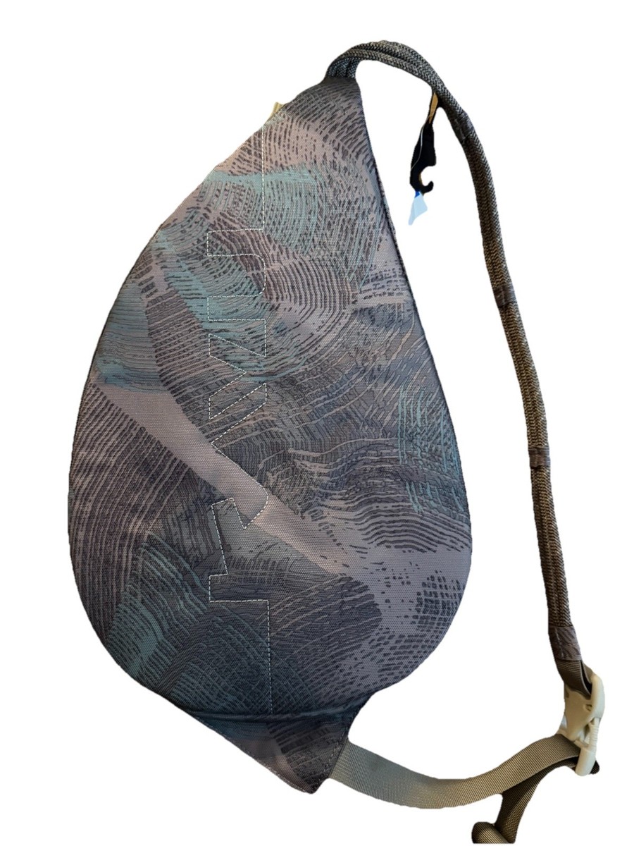KAVU Mini Rope Sling Bag Pastel Paint Crossbody Travel‎ Backpack NWT Outdoor KAVU Mini Rope Sling Bag - Desert Lavender - Walmart.com main image 4