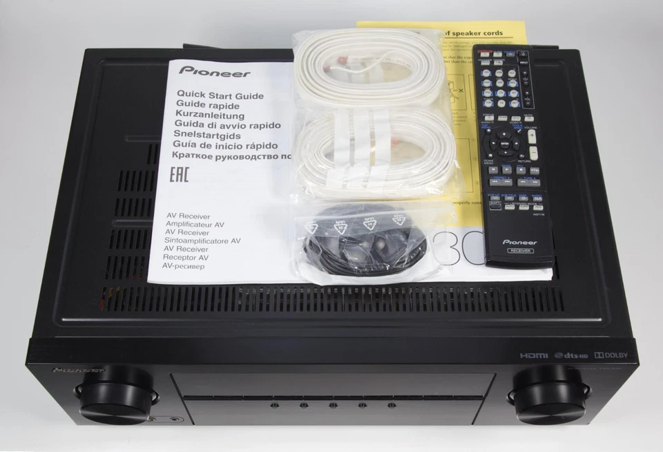 Pioneer VSX-830 5.2 AV-Receiver / schwarz - Bild 4 von 4