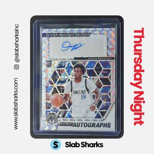 2023 PANINI MOSAIC #RA-OMP OLIVIER-MAXENCE PROSPER AUTO MOSAIC RC ROOKIE