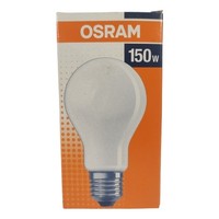 Osram 150W E27 GlüHbirne Matt Kein Led 230V Classic Clas A Fr GlüHlampe Neu