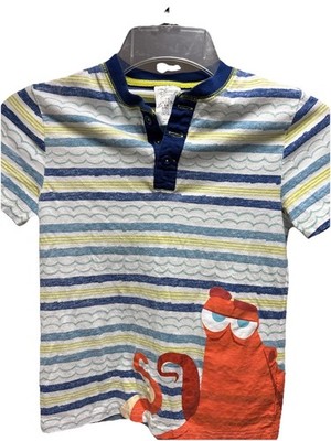 Disney Store Kids Boys Shirt Finding Nemo Dory Hank Octopus Boys 7/8