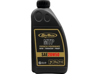 1l RevTech Synthetic Performance MTP Motorcycle Oil 20W-50 Motoröl für Harley