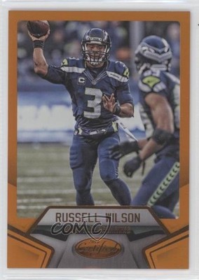 2016 Certified Mirror Orange 18/225 Russell Wilson #41 d4v