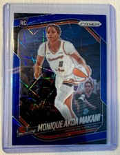 2025 Panini Prizm WNBA Monique Akoa Makani #98 Blue Velocity RC Phoenix Mercury