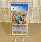 Snorlax Rev. Holo Crosshatch Rising Rivals 33/111 League Promo CGC Blue Label 9