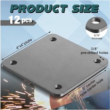 Hot Rolled Steel Plate 3/16" Thick, Weldable Metal