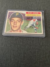 1956 Topps #13 Roy Face, #221 Bob Friend +3 Teammates - Pittsburgh Pirates