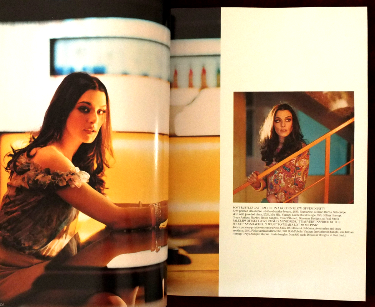 Vogue British ~ January 2010 ~ Rachel Weisz Alex Curran Patrick