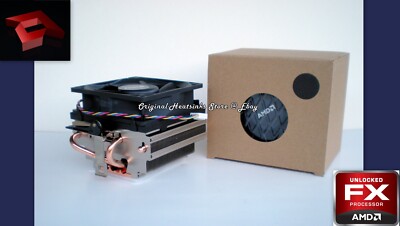 Genuine AMD Heatsink CPU Cooling Fan for 6 Core FX-6350 3.9 GHz FX-6200 3.8 GHz